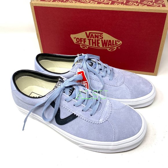 🎄 Santa’s Special 🎁 VANS Sport Zen Low Top Blue Suede Men’s Size 10.5 Sneak - Picture 7 of 10